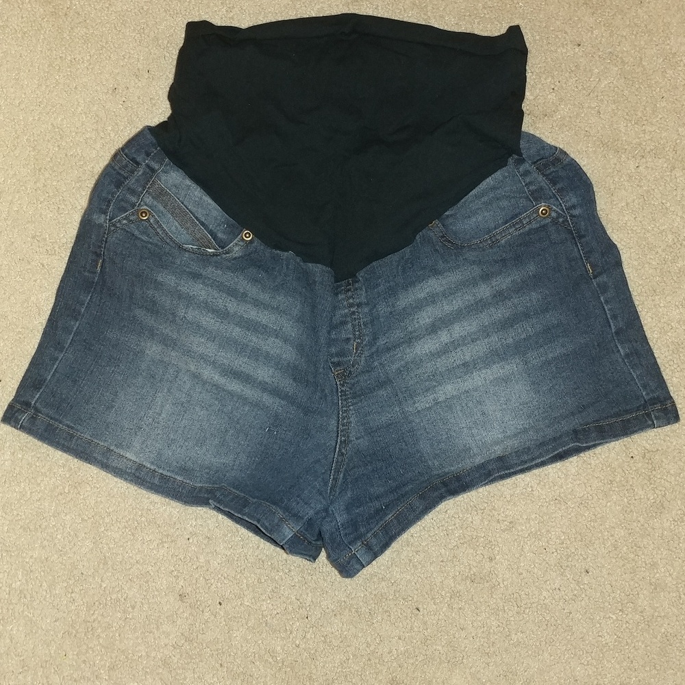 Comfortable belly sac Pregnancy jeans shorts
